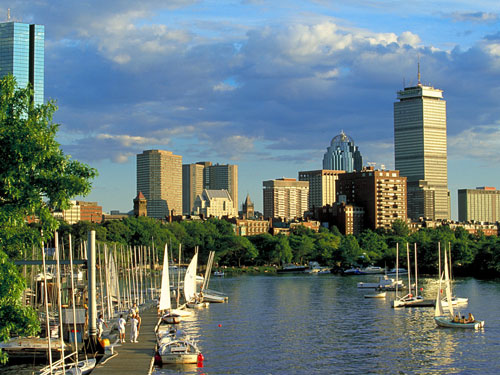Photo of Boston skyline