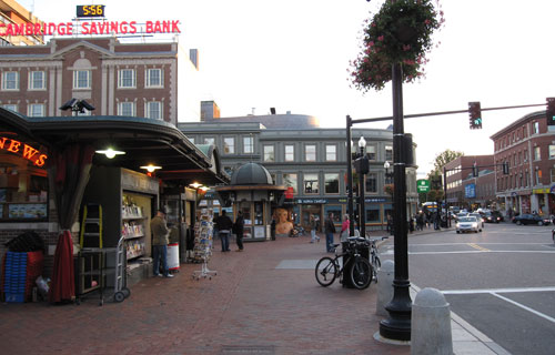 View of Harvard Square